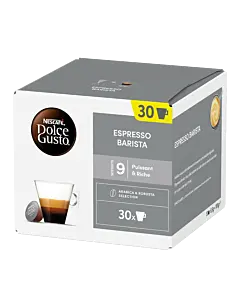 Nescaf&eacute; Ristretto Barista Big Pack package and capsule for Dolce Gusto
