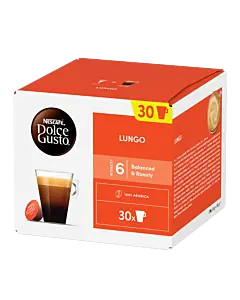 Package with Nescaf&eacute; Lungo Big Pack for Dolce Gusto
