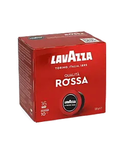 Lavazza Qualit&agrave; Rossa package and capsule for Lavazza A Modo Mio
