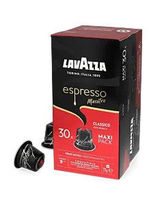 Lavazza Espresso Classico Big Pack package and capsule for Nespresso&reg;
