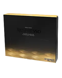 Nespresso Vanilla Espresso package and pod for Nespresso Pro
