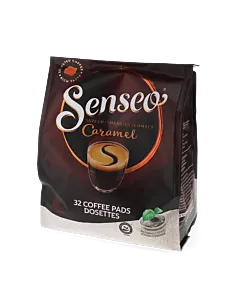Senseo Caramel package and pods for Senseo
