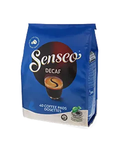 Senseo Decaf 40 package and pods for Senseo
