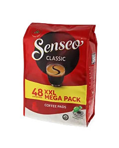 Senseo Classic XXL Mega Pack package and pods for Senseo