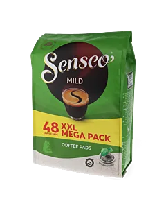Senseo Mild 48 package and pods for Senseo
