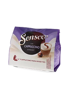 Senseo Cappuccino Choco package and pods for Senseo