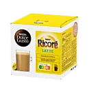 Nescafé Ricoré Latte package and capsule for Dolce Gusto
