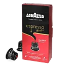 Lavazza Espresso Classico package and capsule for Nespresso

