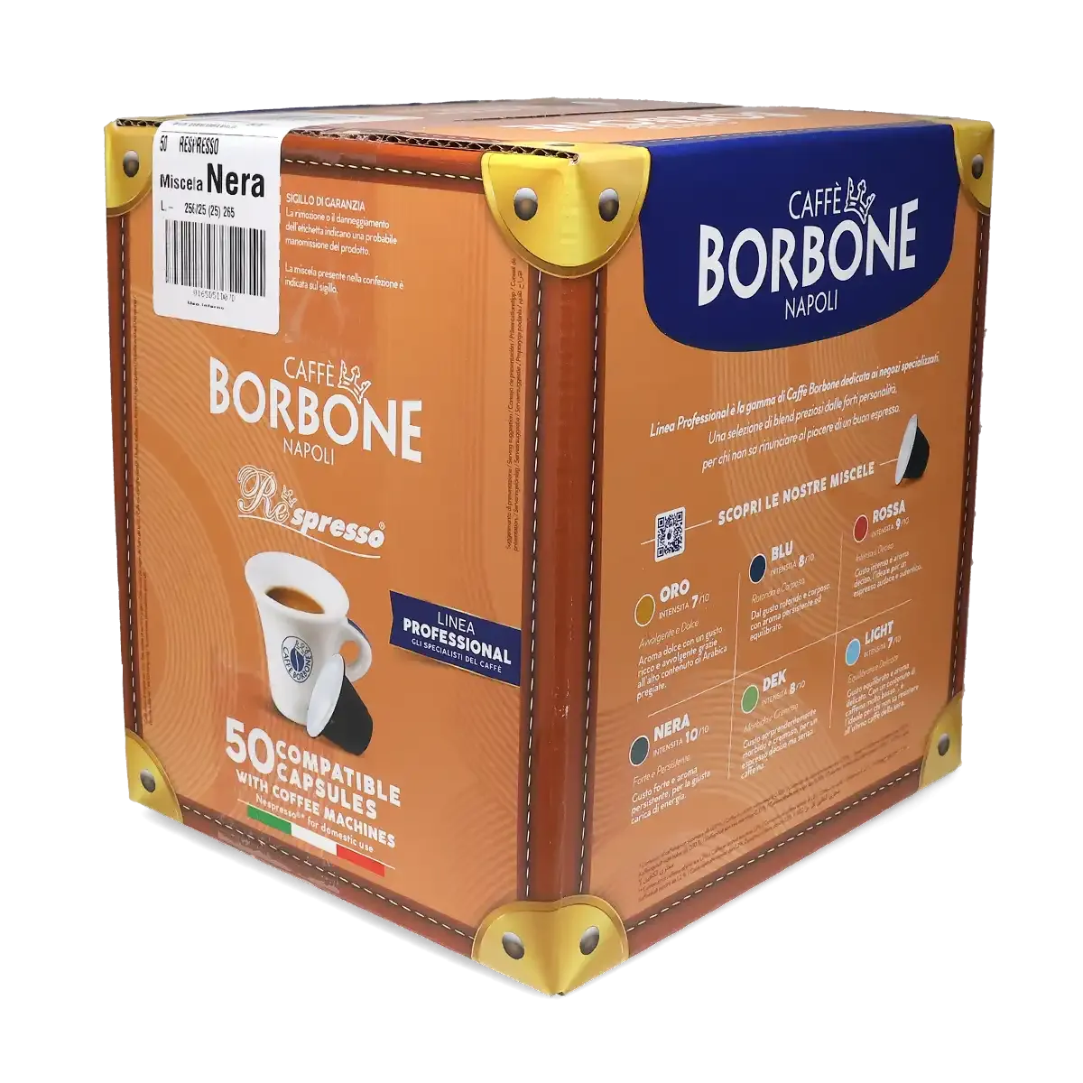 Caffè Borbone | Miscela Nera - 50 pods for Nespresso®
