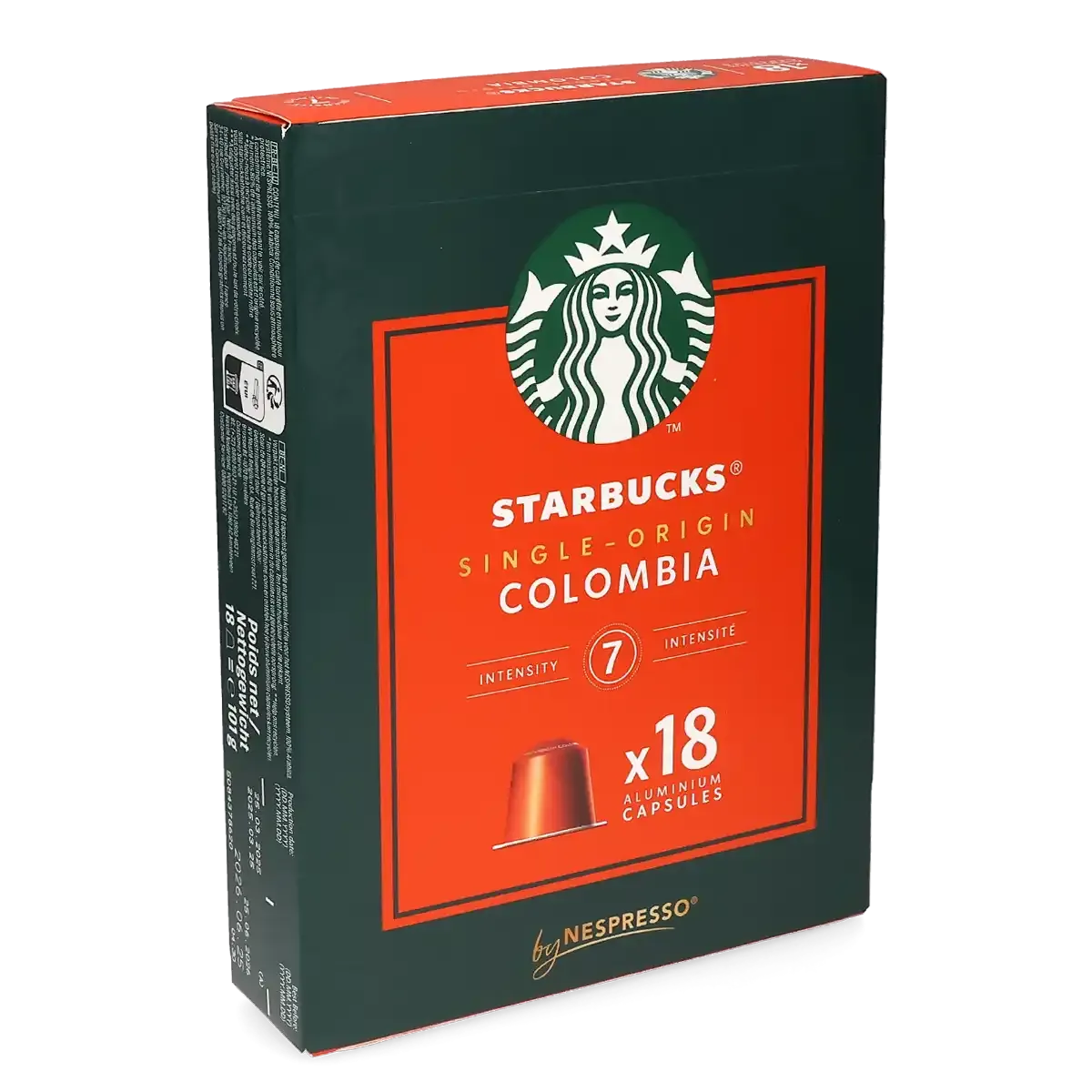 STARBUCKS コーヒーカプセル 118個 Starbucks | Colombia - 18 pods Starbucks® by Nespresso®