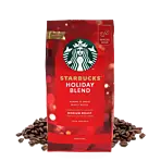 Holiday Blend coffee beans from Starbucks 
