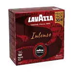 Lavazza Espresso Intenso Maxi Pack package and capsule for Lavazza A Modo Mio
