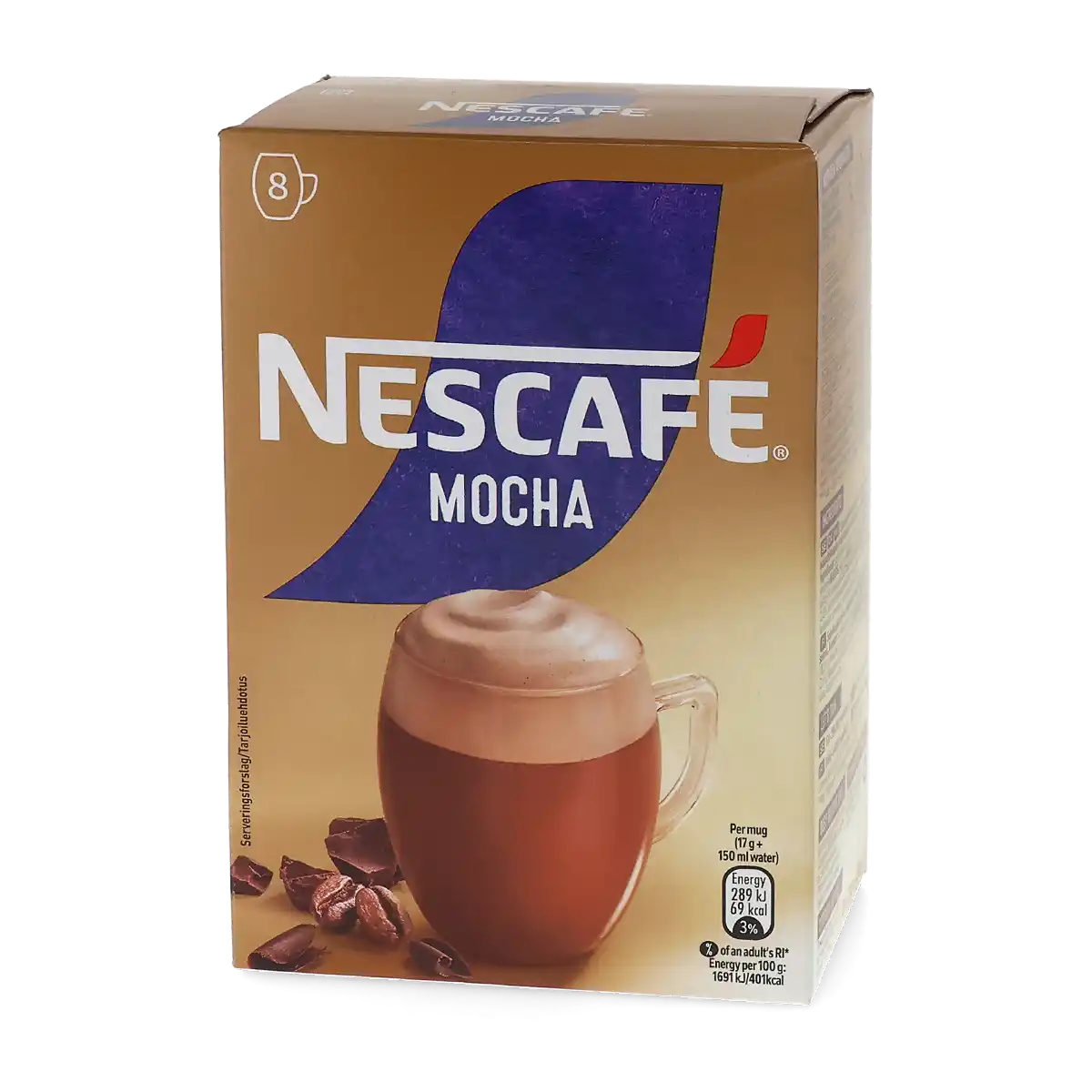 Nescafé | Mocha - 8 Instant Coffee Sachets